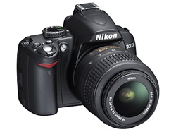 Nikon D3000 FX-Format Digital SLR Camera Outfit (w/ Nikkor 18-55mm VR Lens)